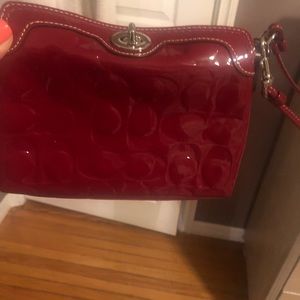 Coach wristlet clutch